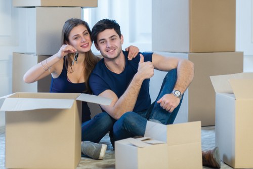 Professional removal team planning a move in Westminster
