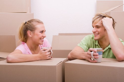 Moving truck in Westminster for local residential relocation