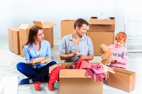 Removal van service in Westminster for local home and office moves