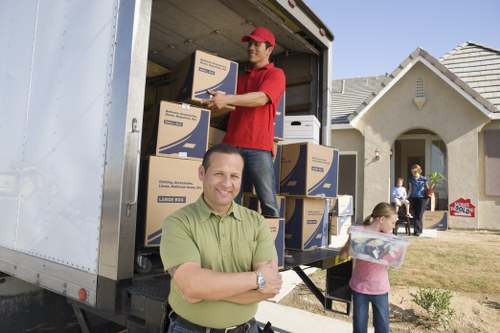 Urgent moving van ready for a Westminster relocation