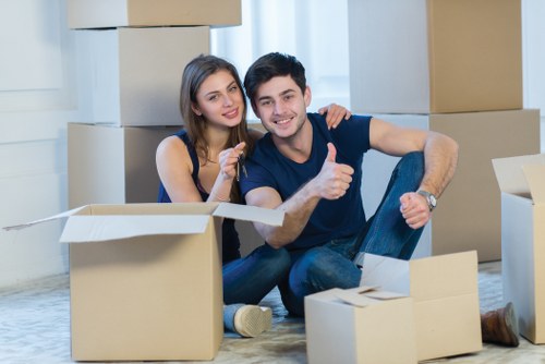 Westminster moving service planning boxes and furniture transport