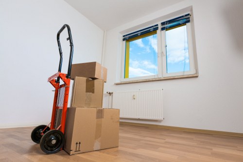 Westminster removals quote example for a flat move