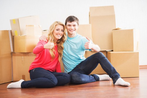 Keyboard navigation and accessibility-focused moving service page