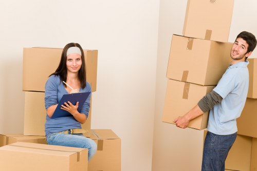 Local Westminster removals team organising a home move with careful packing and transport
