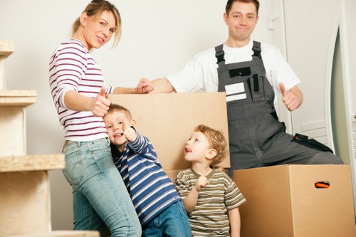 Encrypted payment process for Man With A Van Westminster service